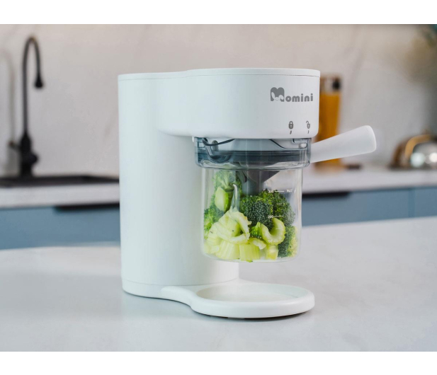 MOMINI Multiblender parowy YummyMaker 5w1 ze szklaną misą - 1588374 - zdjęcie 8